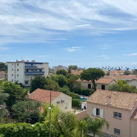 Plage A Pied Clim Parking Balcon * Villeneuve-Loubet